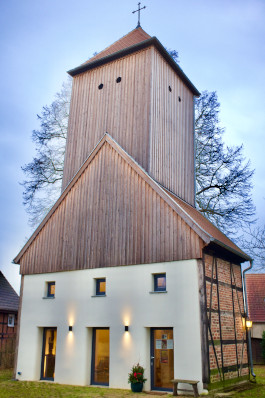 Kirchturm in Bruesenhagen, zukünftige Ansicht