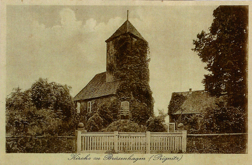 Kirchturm in Bruesenhagen